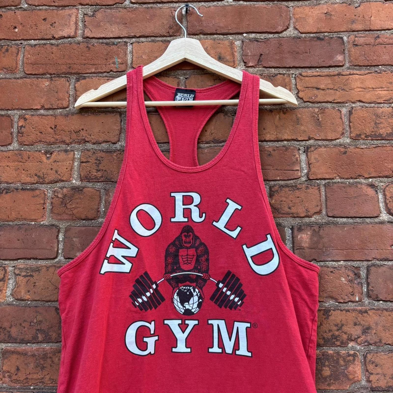 Designer vintage worlds gym tank top 00s L Size US L / EU 52-54 / 3 - 2 Thumbnail