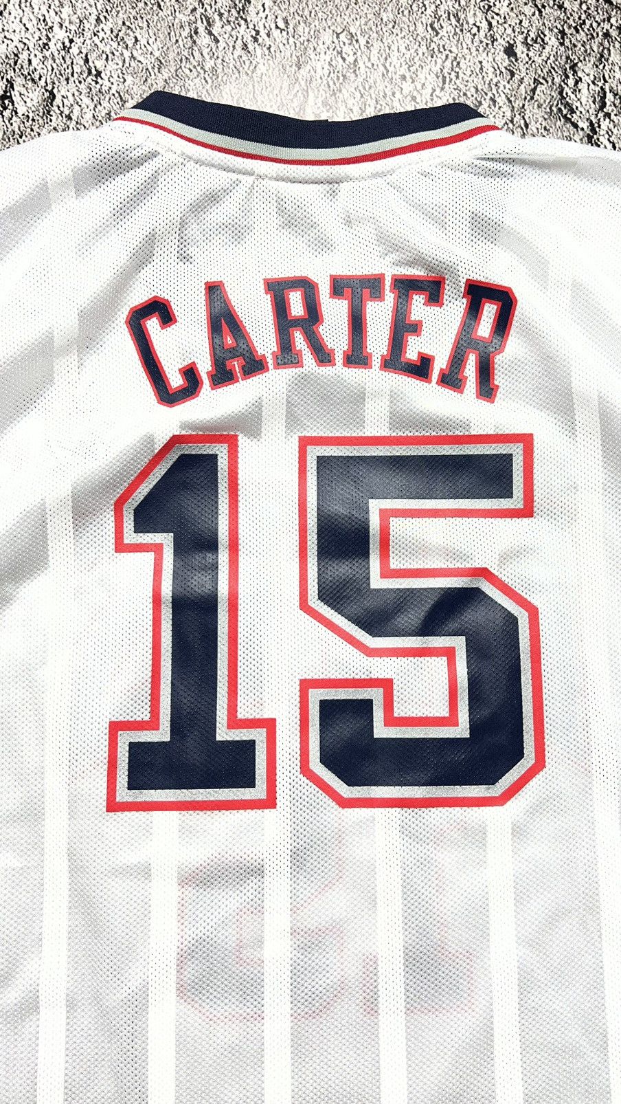 Reebok VTG 90’s New Jersey Nets NBA Vince Carter reebok jersey Size US XXL / EU 58 / 5 - 8 Thumbnail