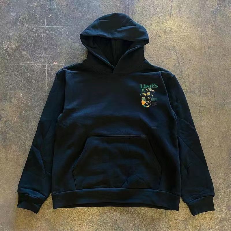 Japanese Brand Washed vintage lemon print cotton hoodie Size US M / EU 48-50 / 2 - 2 Thumbnail