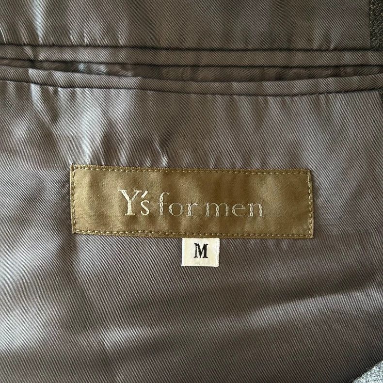 Yohji Yamamoto Yohji Yamamoto size m 90s carbon grey dark stripe suit 250 Size 38R - 4 Thumbnail