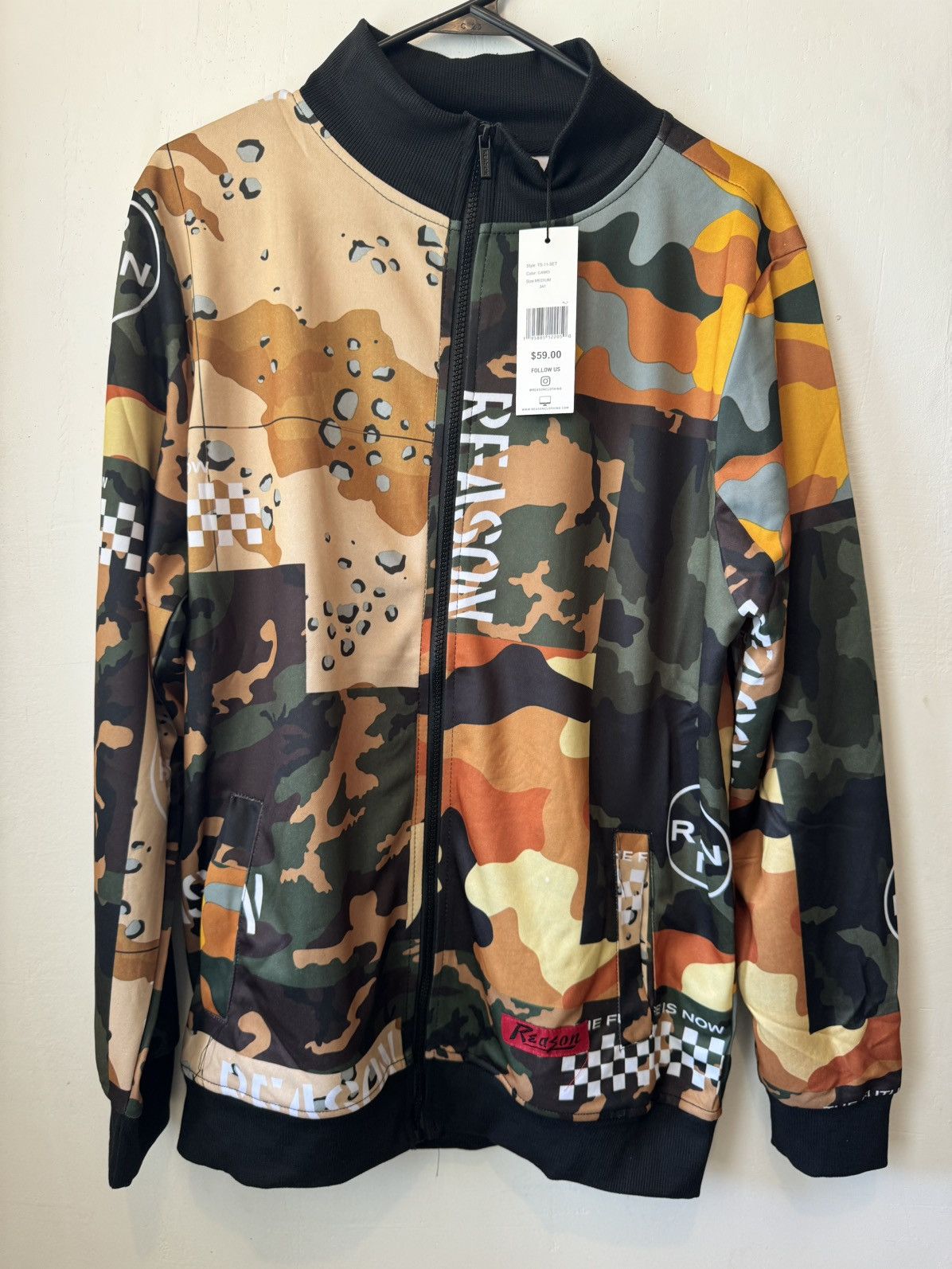 Reason Camo Tracksuit size Medium Size US M / EU 48-50 / 2 - 1 Thumbnail