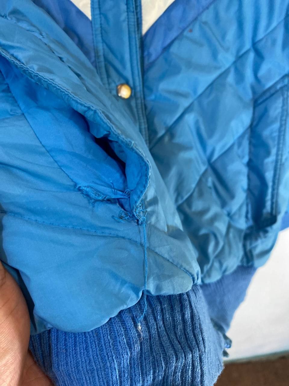 Vintage vintage skiwear retro puffer jacket nice design Size US M / EU 48-50 / 2 - 6 Thumbnail