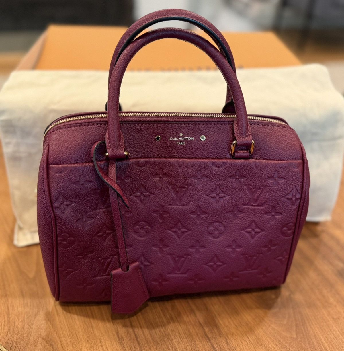 Louis Vuitton Louis Vuitton Empreinte Leather Speedy Bandouliere 25 Size ONE SIZE - 2 Thumbnail