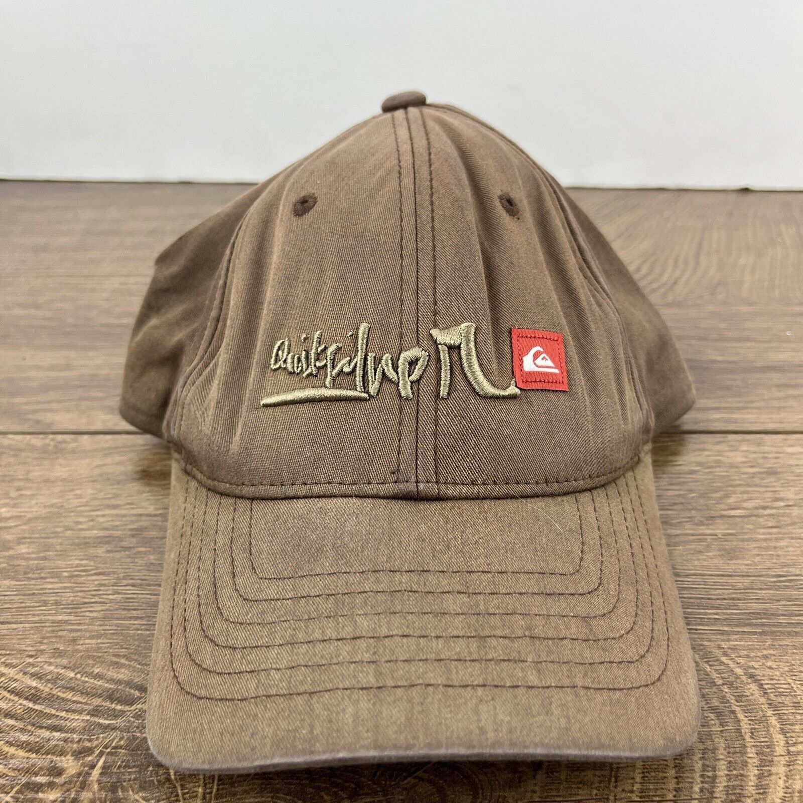 Other Quicksilver Brown Hat Quick Silver Tan Hat Adjustable Adult Size ONE SIZE - 6 Thumbnail