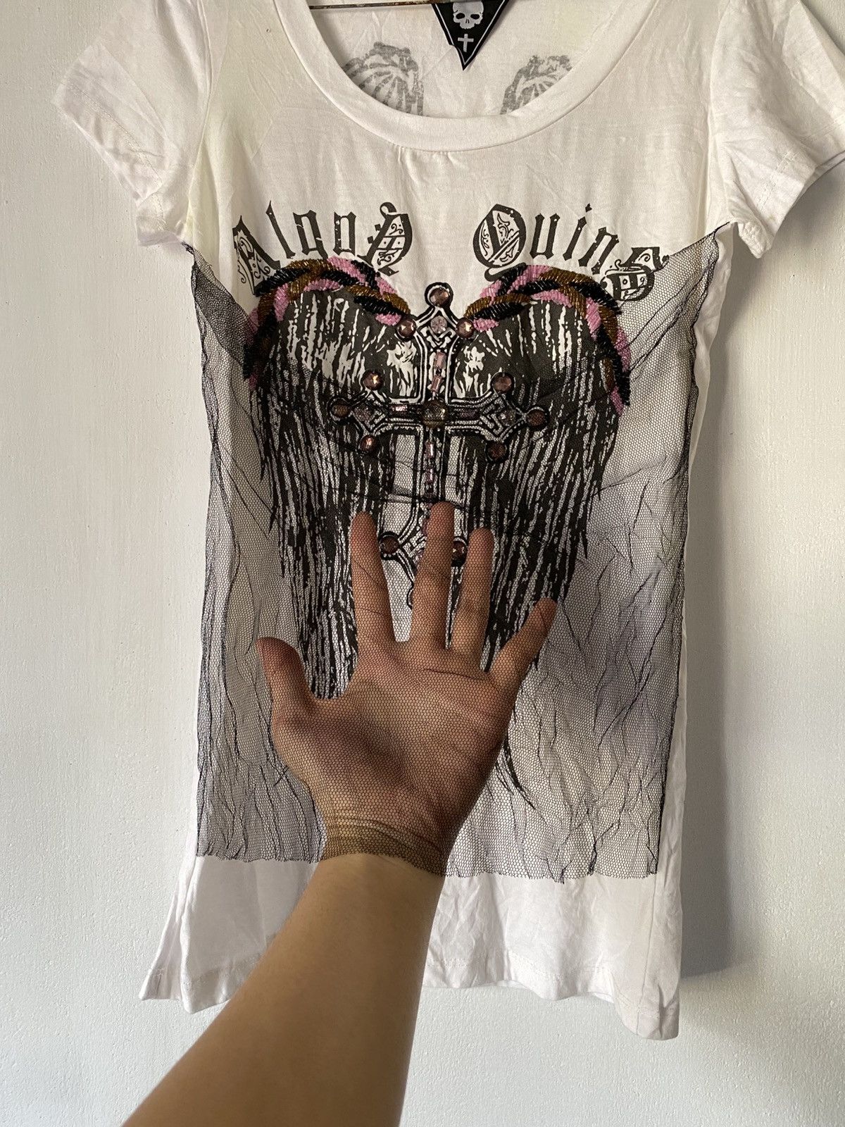 If Six Was Nine Algonquins Gothic Double Layer Tshirt Size M / US 6-8 / IT 42-44 - 4 Thumbnail