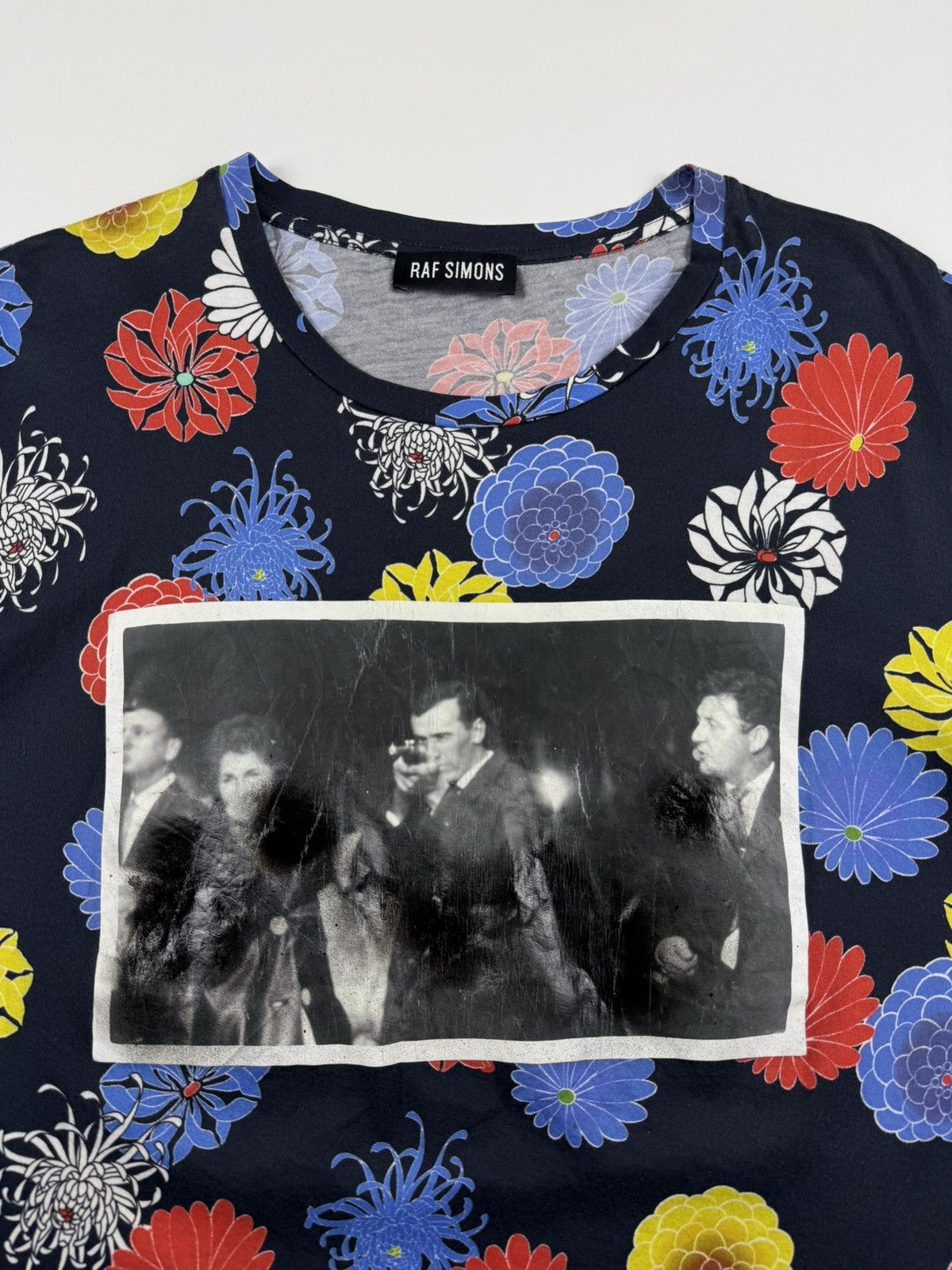 Raf Simons Raf Simons Floral Tee Size US M / EU 48-50 / 2 - 5 Thumbnail