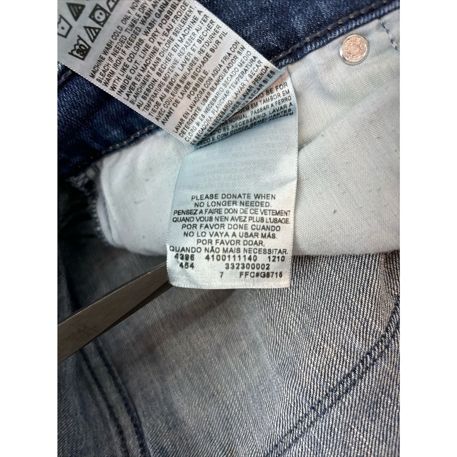 Levi's Levi 515 Size 8 Denim Jean Cuffed Capri Women’s Medium Wash Size 30" / US 8 / IT 44 - 4 Thumbnail