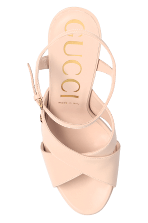 Gucci o1s1wg110125 Platform Sandals in Blush Pink Size US 6.5 / IT 36.5 - 4 Thumbnail