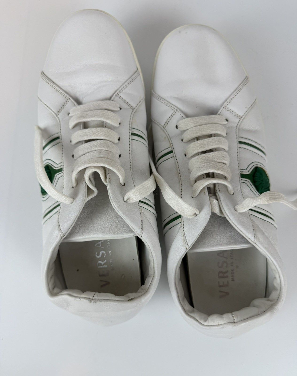 Versace Versace Men’s Low-Top Sneakers - White Size US 10 / EU 43 - 14 Thumbnail