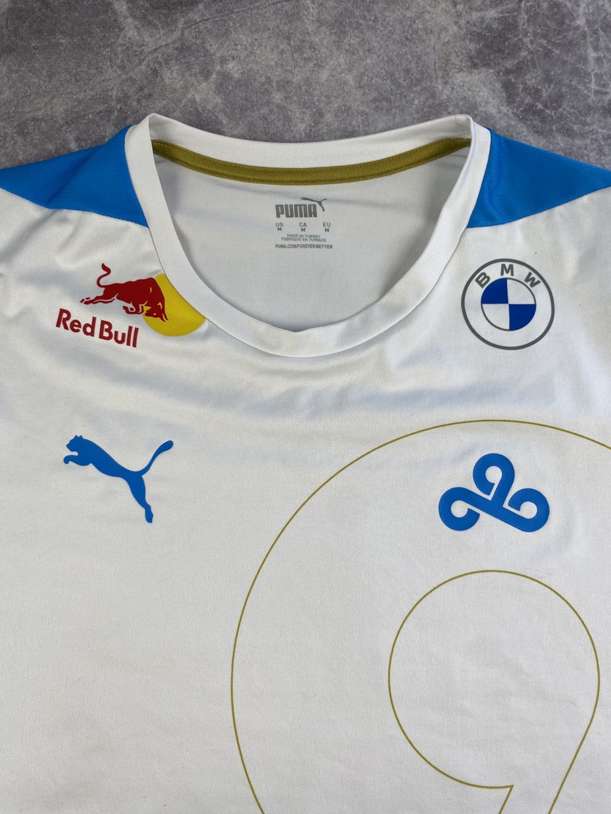 Puma RED BULL PUMA X Cloud9 WORLDS 2021 Jersey RARE men size: M Size US M / EU 48-50 / 2 - 2 Thumbnail