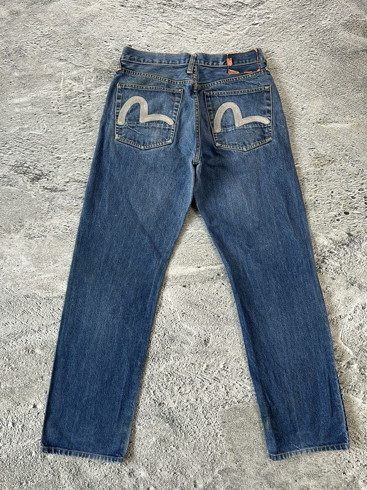 Evisu × Vintage Evisu jeans vintage embroidery seagull logo selvedge Size US 30 / EU 46 - 1 Thumbnail