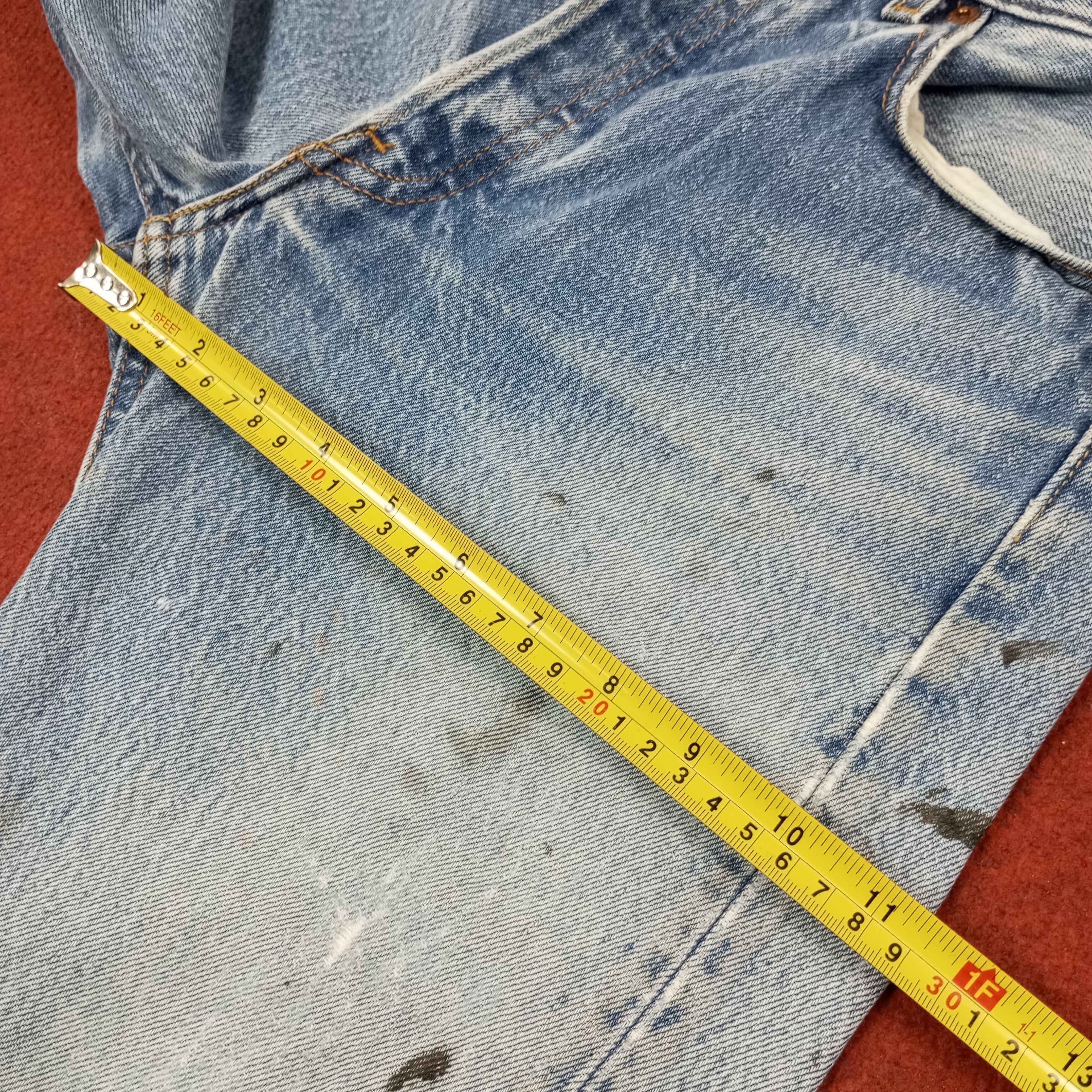 Levi's Levis 501 Streetwear Distressed Jeans c252n10 Size US 28 / EU 44 - 9 Thumbnail