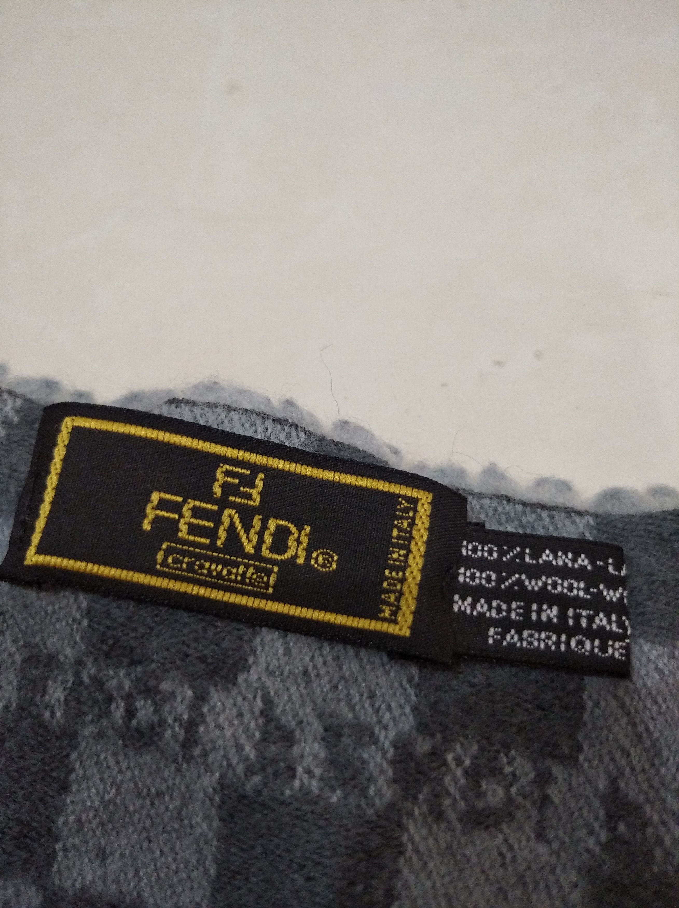 Fendi Vintage Fendi Monogram Scarf/Muffler Size ONE SIZE - 1 Thumbnail