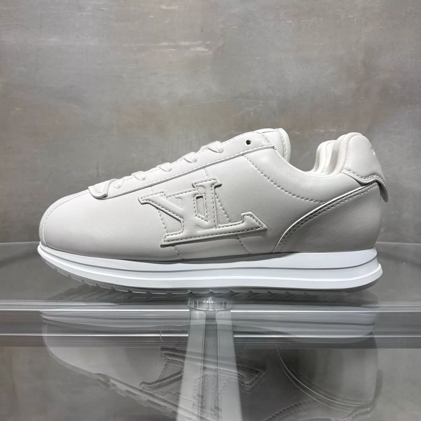 Louis Vuitton LV x Nigo Buttersoft White Sneaker UK8 New with Box Size US 8 / EU 41 - 3 Thumbnail