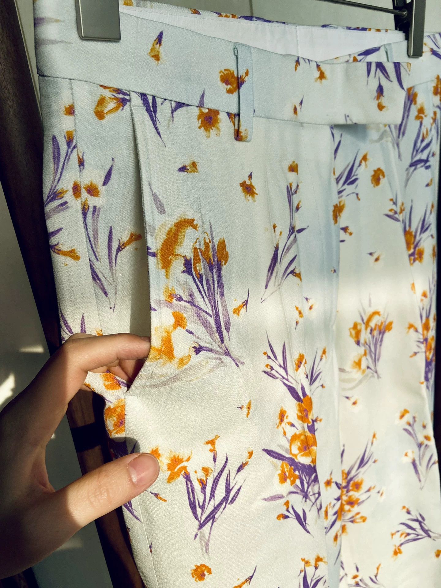 Dries Van Noten DVN Runway Printed Trousers 34 (New w/Tags) Size 24" / US 00 / IT 34 - 6 Thumbnail