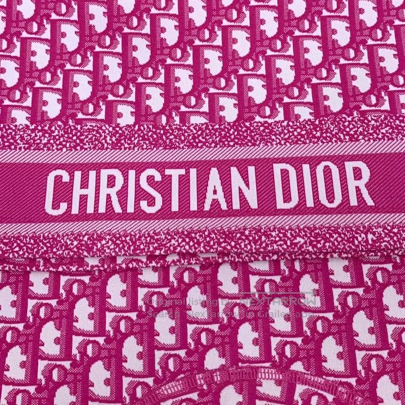 Dior Dior Pink logo jacquard full-print round-neck short-sleeve Size S / US 4 / IT 40 - 5 Thumbnail