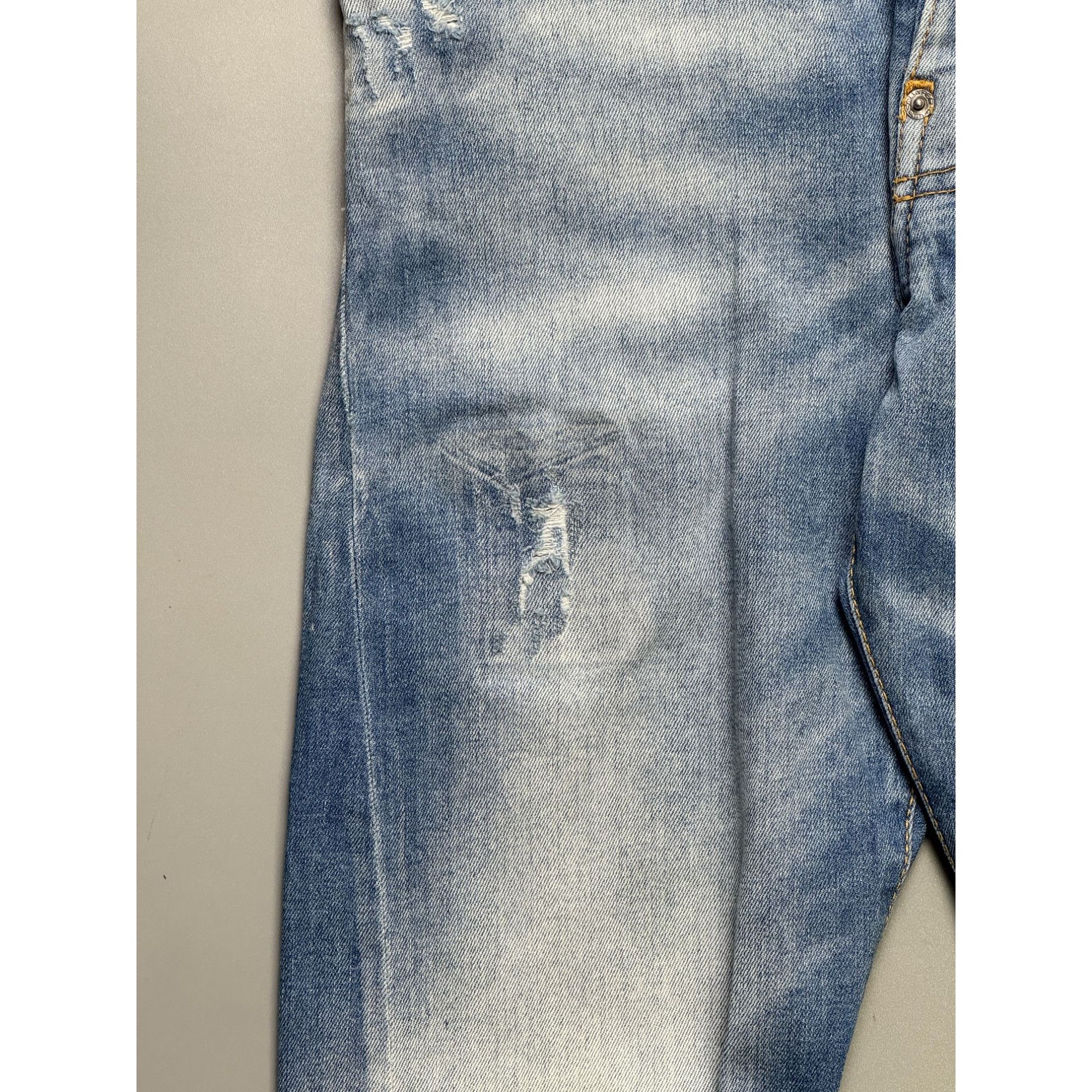 Dsquared2 Dsquared2 Vintage Skinny Distressed Denim Jeans (Y1106) Size US 30 / EU 46 - 3 Thumbnail