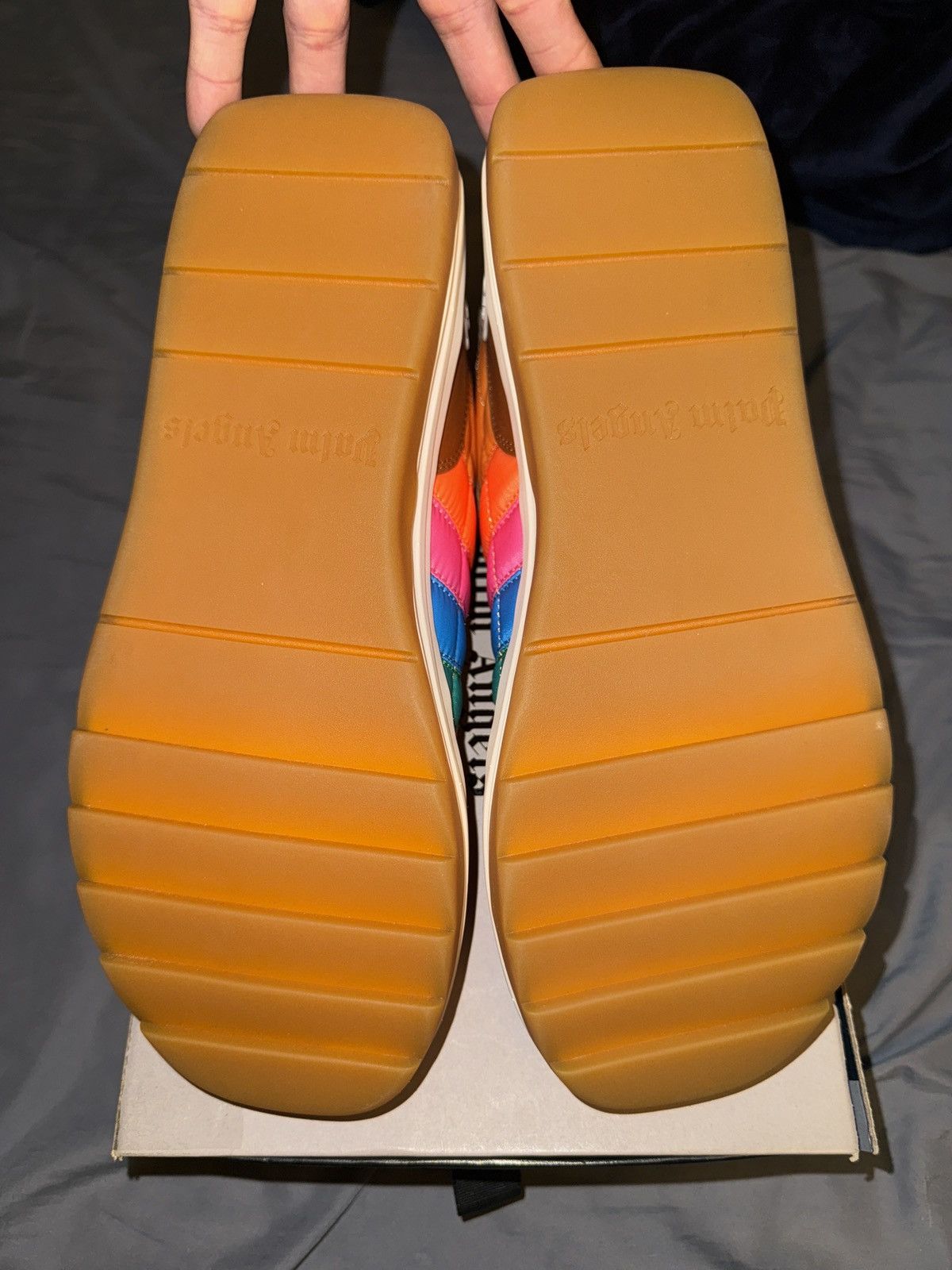 Palm Angels Palm Angels Rainbow Sneaker Multicolor Size US 9.5 / EU 42-43 - 8 Thumbnail