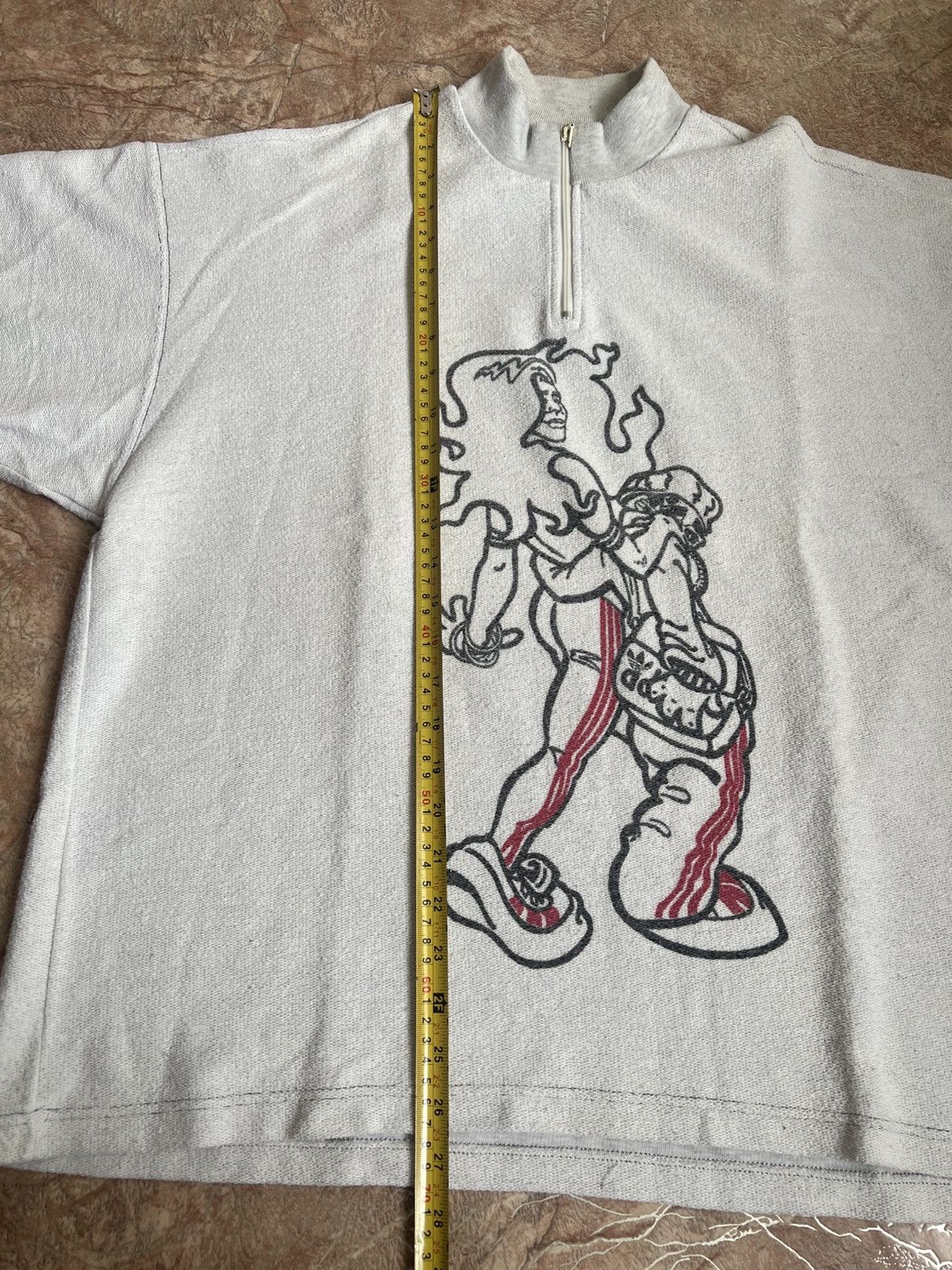 Adidas × Vintage Vintage Adidas Off Beat Rap T-Shirt Y2K Size US M / EU 48-50 / 2 - 18 Thumbnail