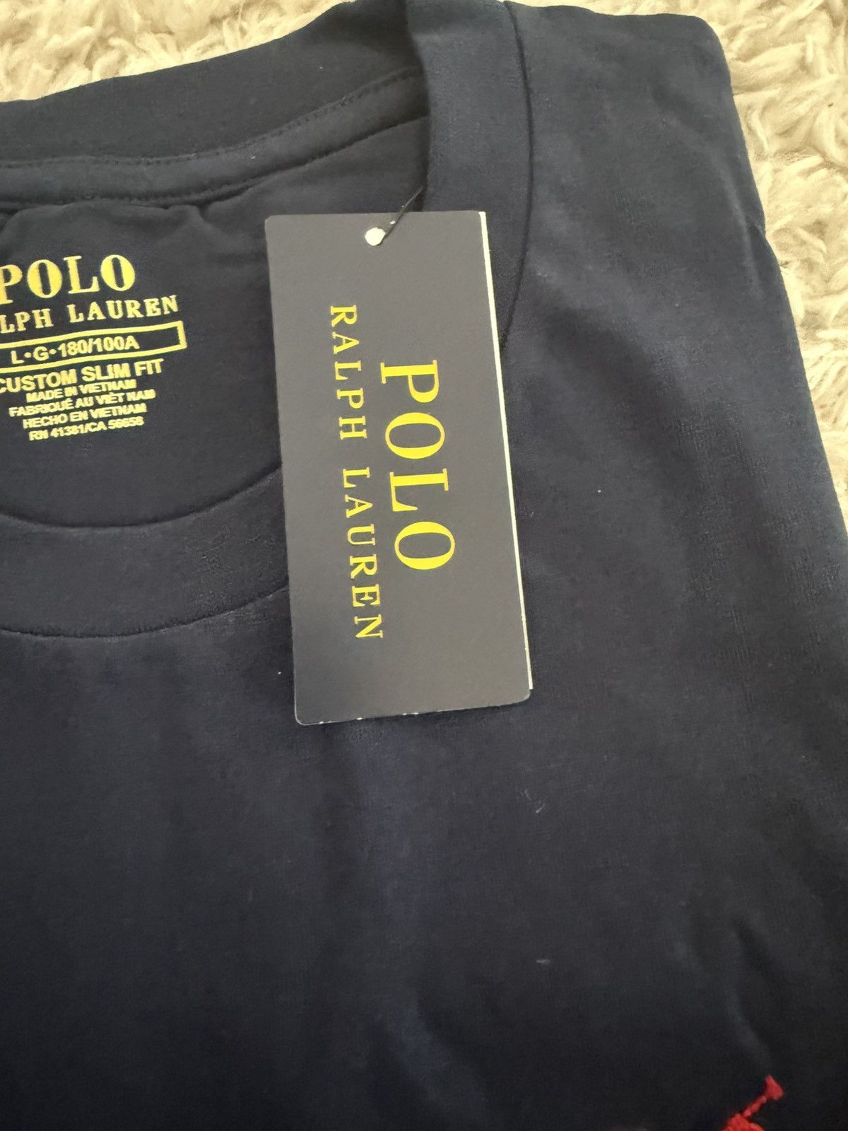 Ralph Lauren T-shirt ralph lauren bleu marine M Size US M / EU 48-50 / 2 - 3 Thumbnail
