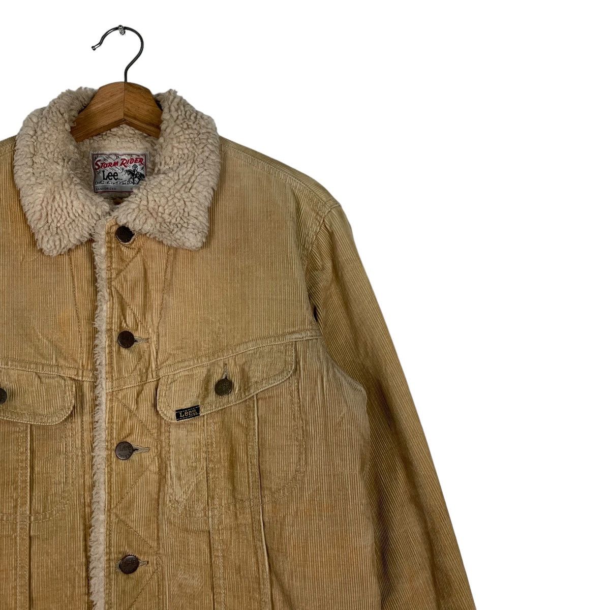 Lee LEE Storm Rider Sanforized Corduroy Sherpa Jacket #0583-C27 Size US L / EU 52-54 / 3 - 5 Thumbnail