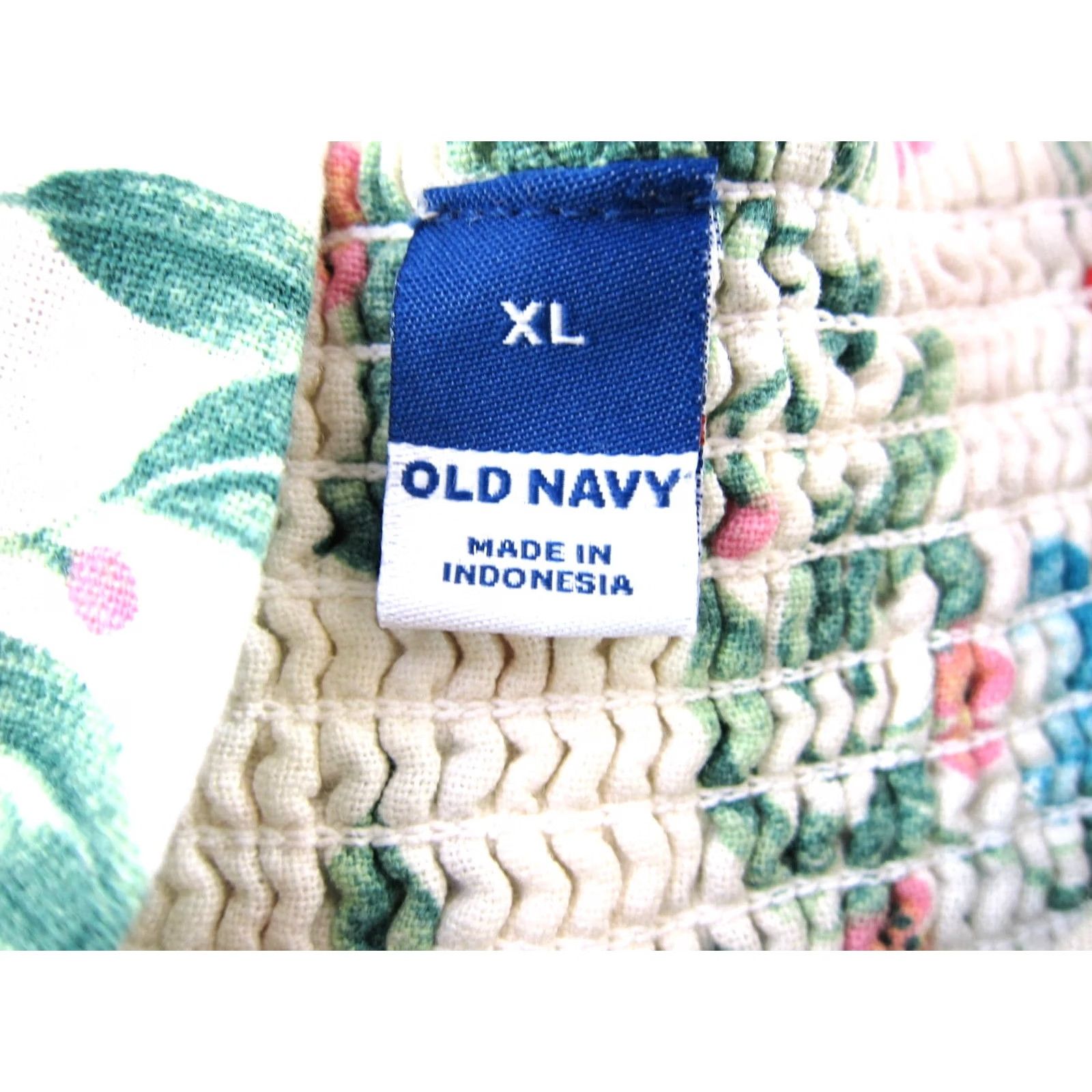 Old Navy Old Navy Linen Rayon White Green Pink Yellow Lemon Cherry Tank Sun Dress XL Size XL / US 12-14 / IT 48-50 - 4 Thumbnail