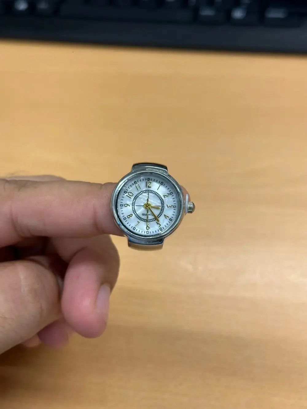 Jewelry Adjustable Watch Finger Ring Size ONE SIZE - 5 Thumbnail