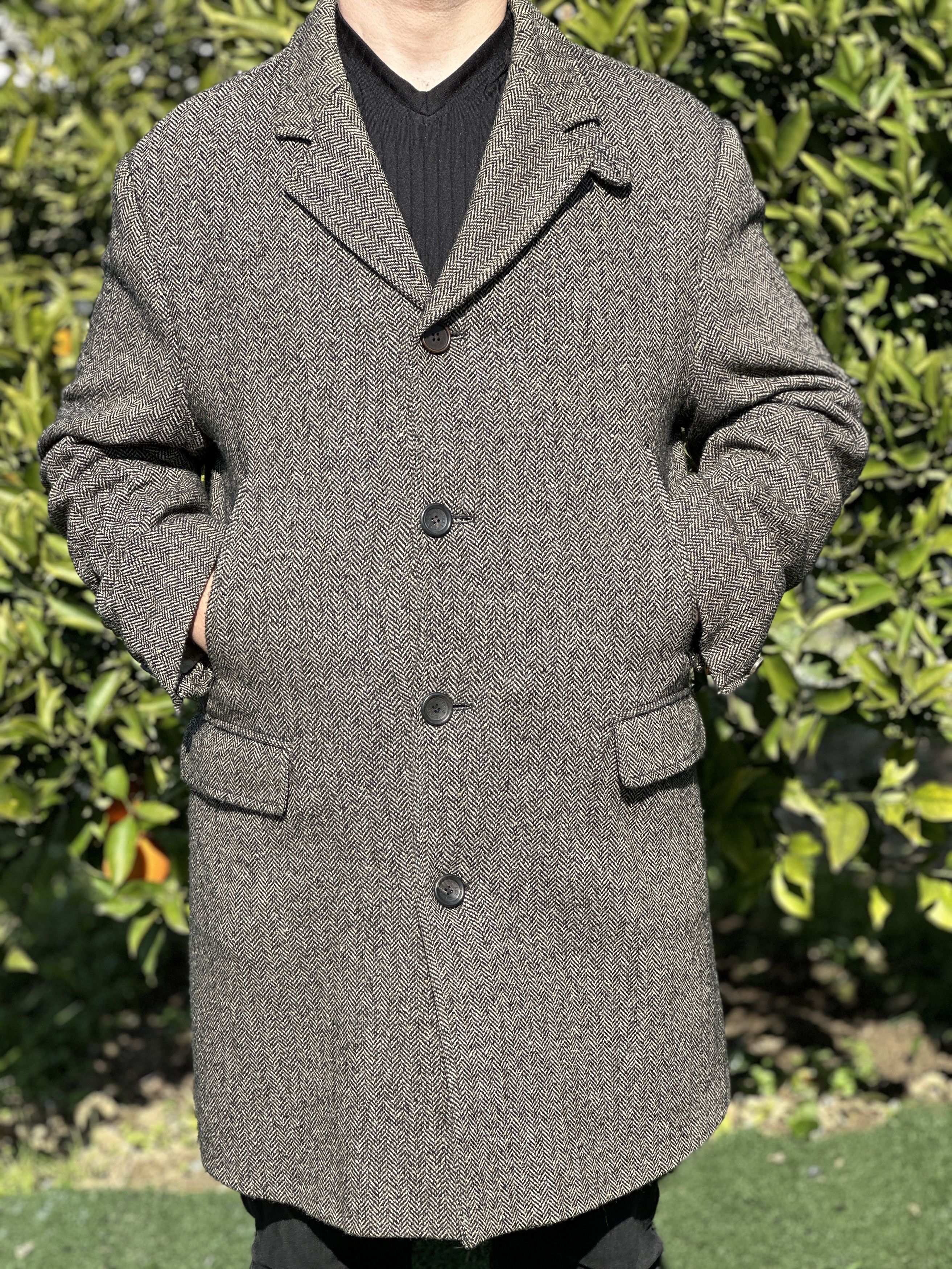 Canali Seta Canali Tweed Knit Style Royal Trench Jacket Size 50 Size US M / EU 48-50 / 2 - 3 Thumbnail