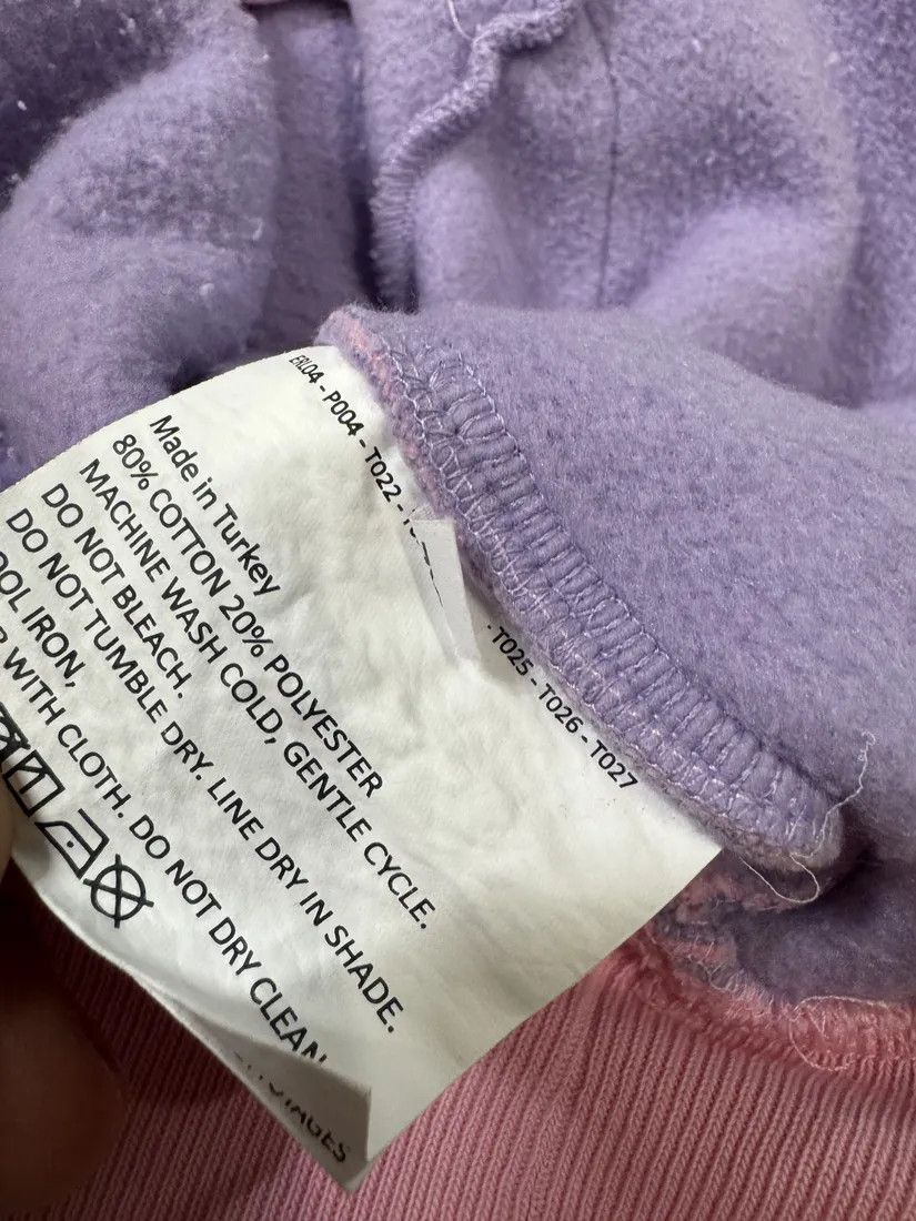 ERL × Vintage ERL Wave Purple Cozy Knit Hoodie Size US XL / EU 56 / 4 - 8 Thumbnail
