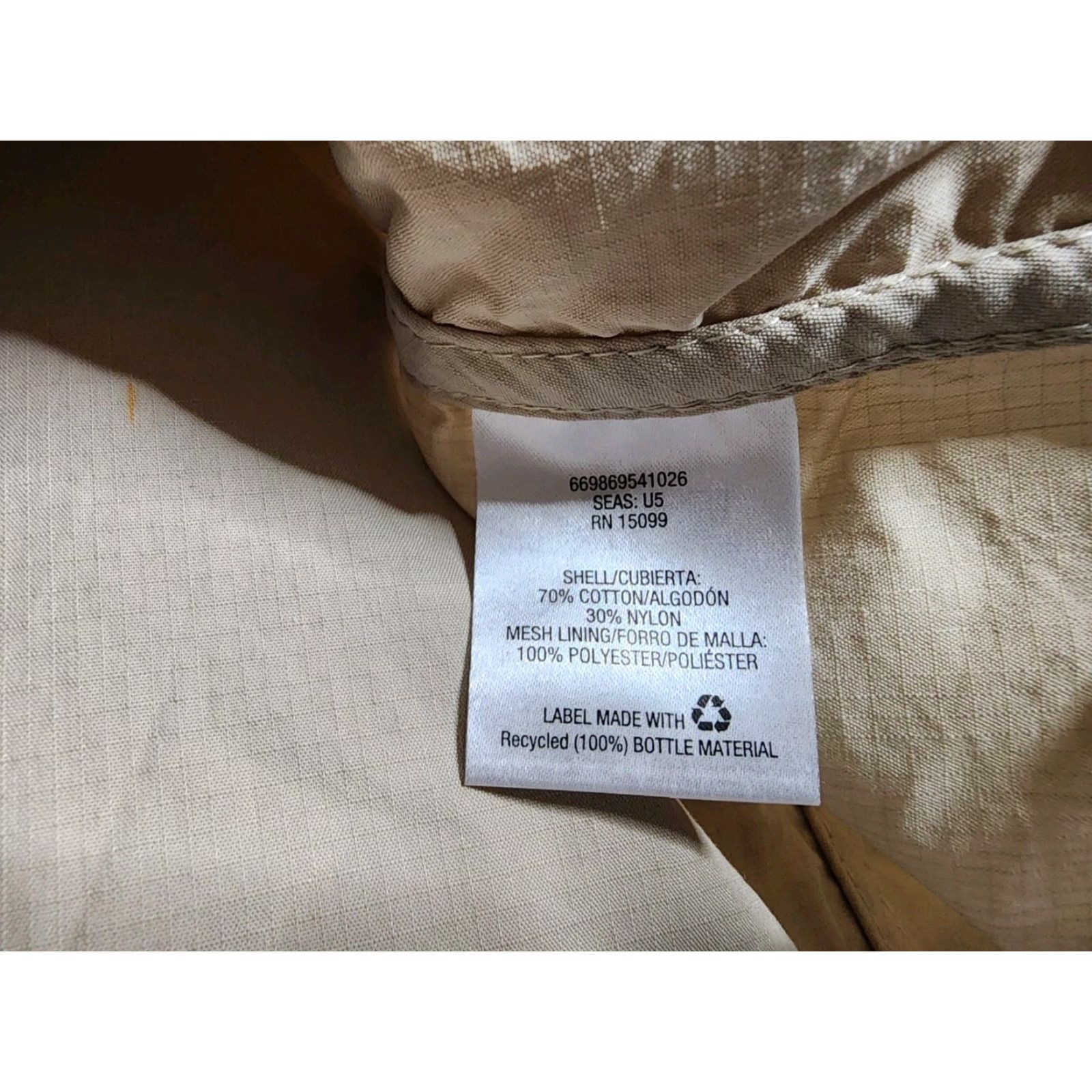 Vintage Outdoor Life Mens XL Vest Khaki Multi Pocket Lightweight Travel Hiking Size US XL / EU 56 / 4 - 5 Thumbnail