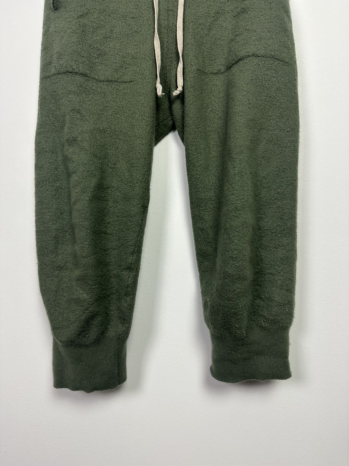 Rick Owens FW21 ‘GETHSEMANE’ Boiled Cashmere Cropped Pants Size US 31 - 3 Thumbnail