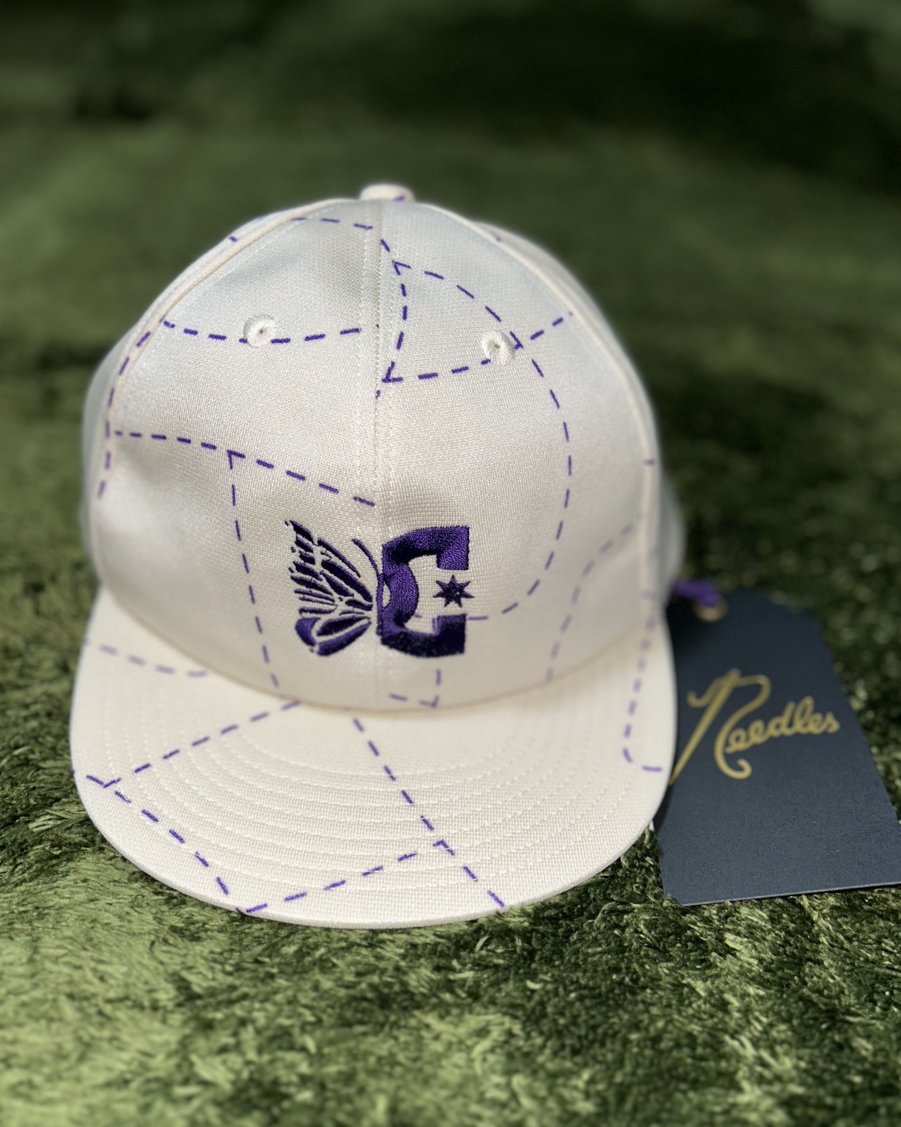 Needles [L] needles X dc shoes baseball cap white Size ONE SIZE - 1 Thumbnail