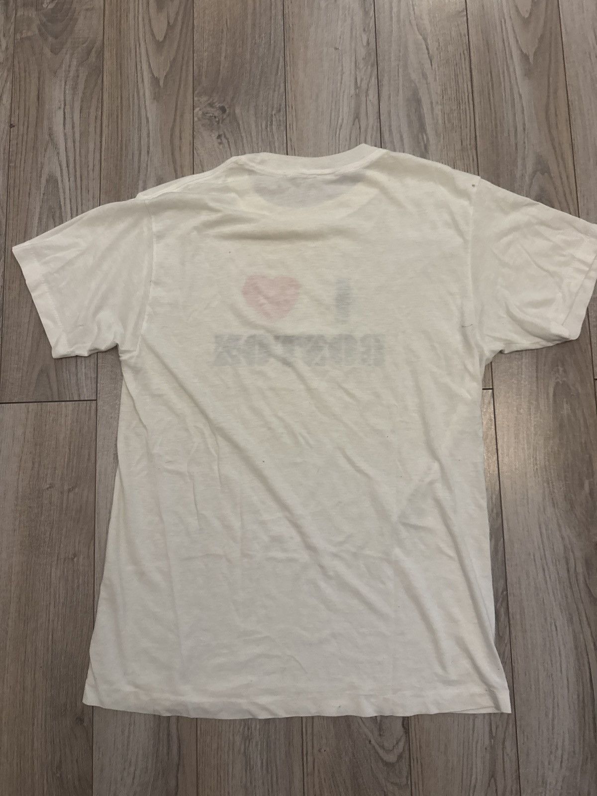 Vintage Vintage White ‘I Heart Boston’ Tee Size US S / EU 44-46 / 1 - 2 Thumbnail