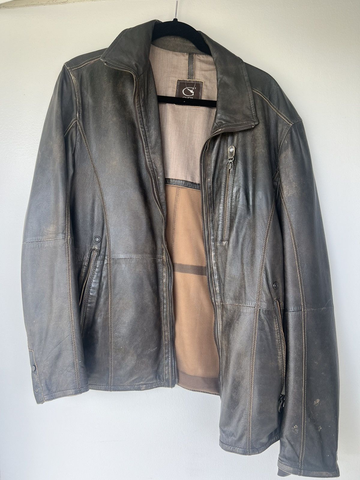 Gino’s Brown leather Jacket