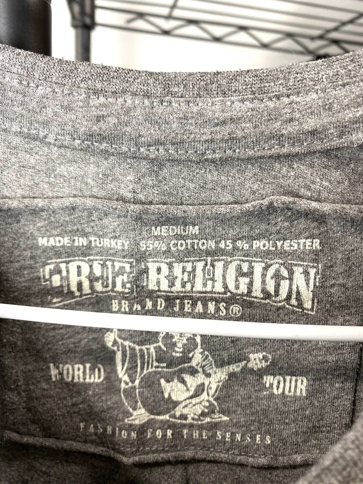 True Religion Vintage True Religion T Shirt Japan Style Hype Y2K Size US M / EU 48-50 / 2 - 6 Thumbnail