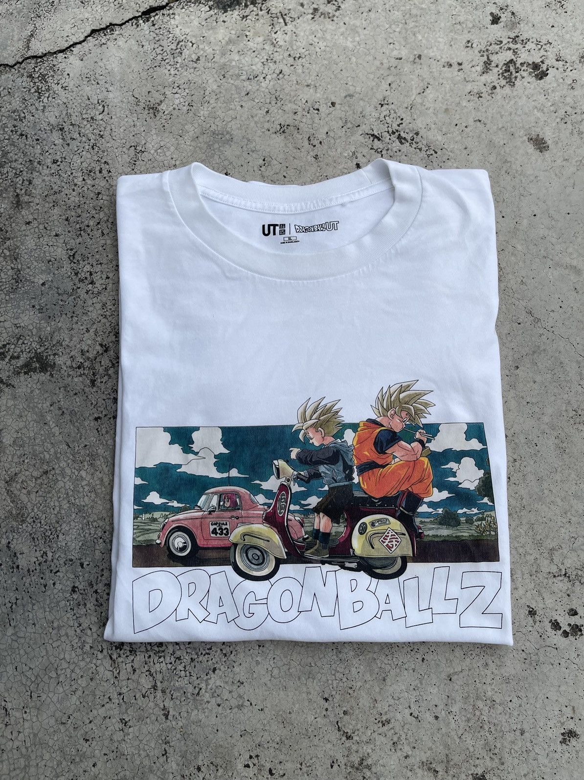 Cartoon Network × Vintage Vintage Dragon Ball Z T shirt XL Goku Gohan Vespa Anime Rare Size US XL / EU 56 / 4 - 1 Thumbnail