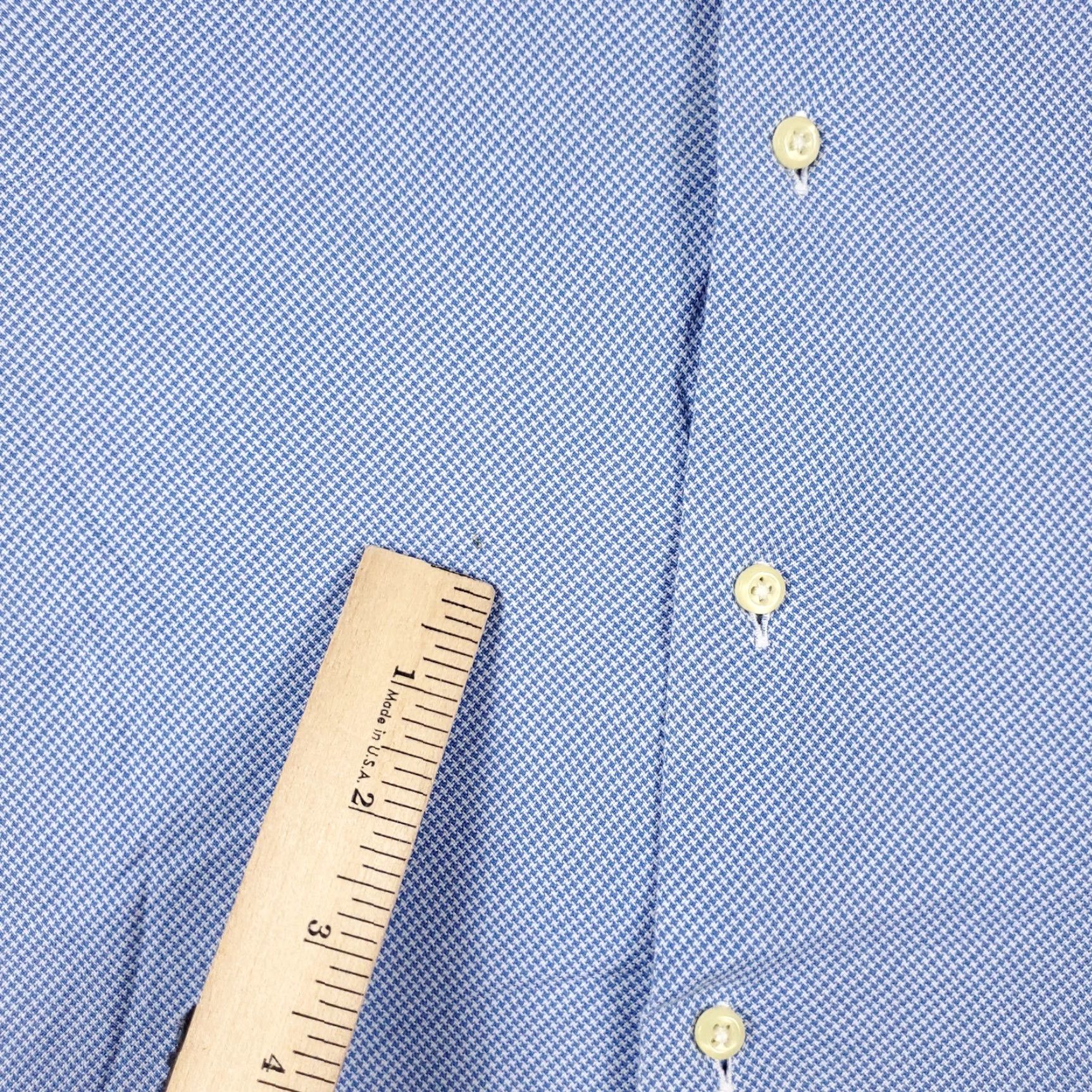 Tommy Hilfiger VINTAGE Tommy Hilfiger Shirt Men Medium Blue Casual Button-Up Long Sleeve Size US M / EU 48-50 / 2 - 3 Thumbnail