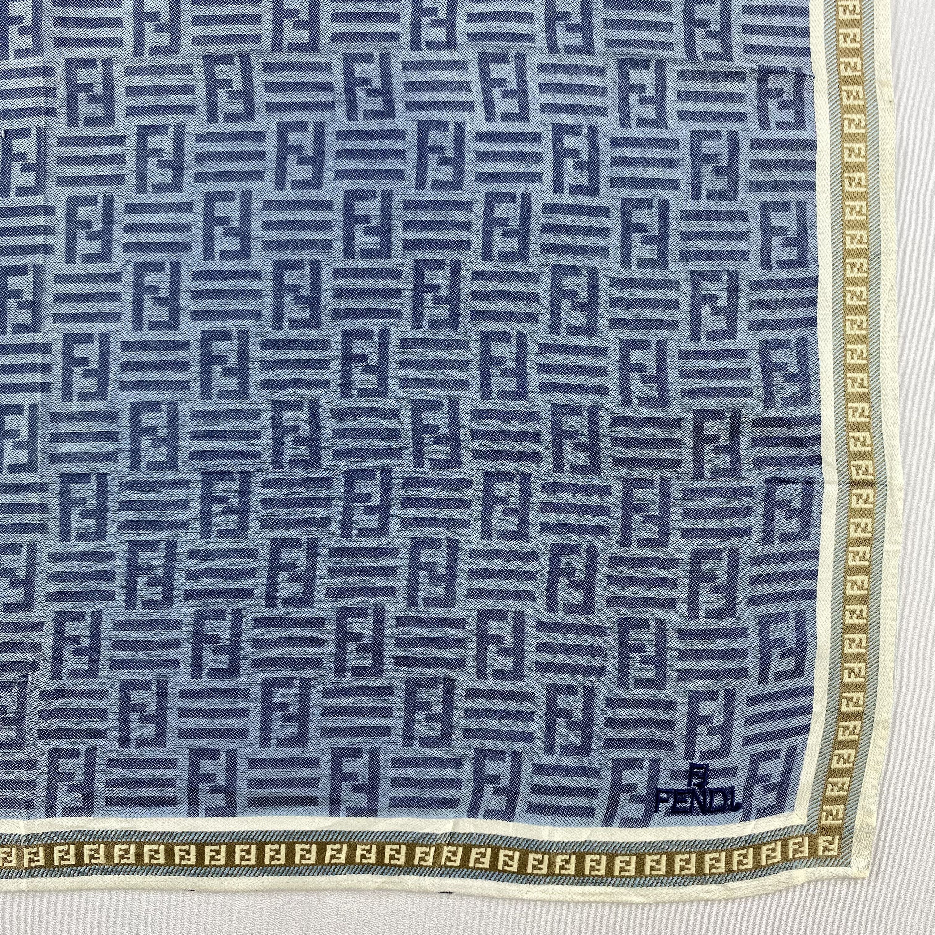 Vintage Fendi Bandana/ Handkerchief / Neckerchief Size ONE SIZE - 3 Thumbnail