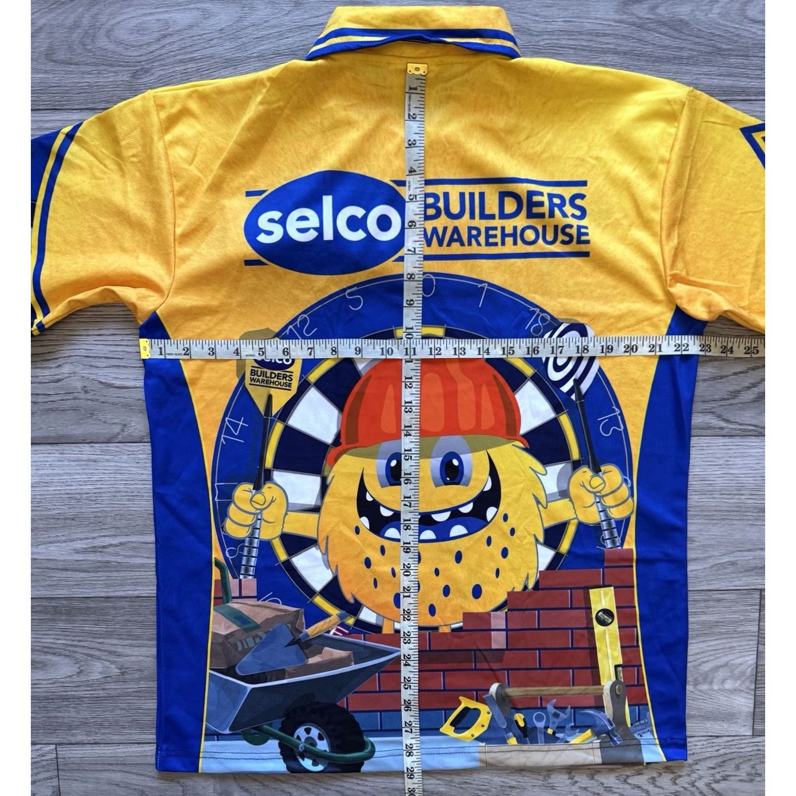 Warehouse Selco Builders Warehouse Darts Shirt Size L With Autograph Mens T-Shirt Multicolor Size US L / EU 52-54 / 3 - 3 Thumbnail