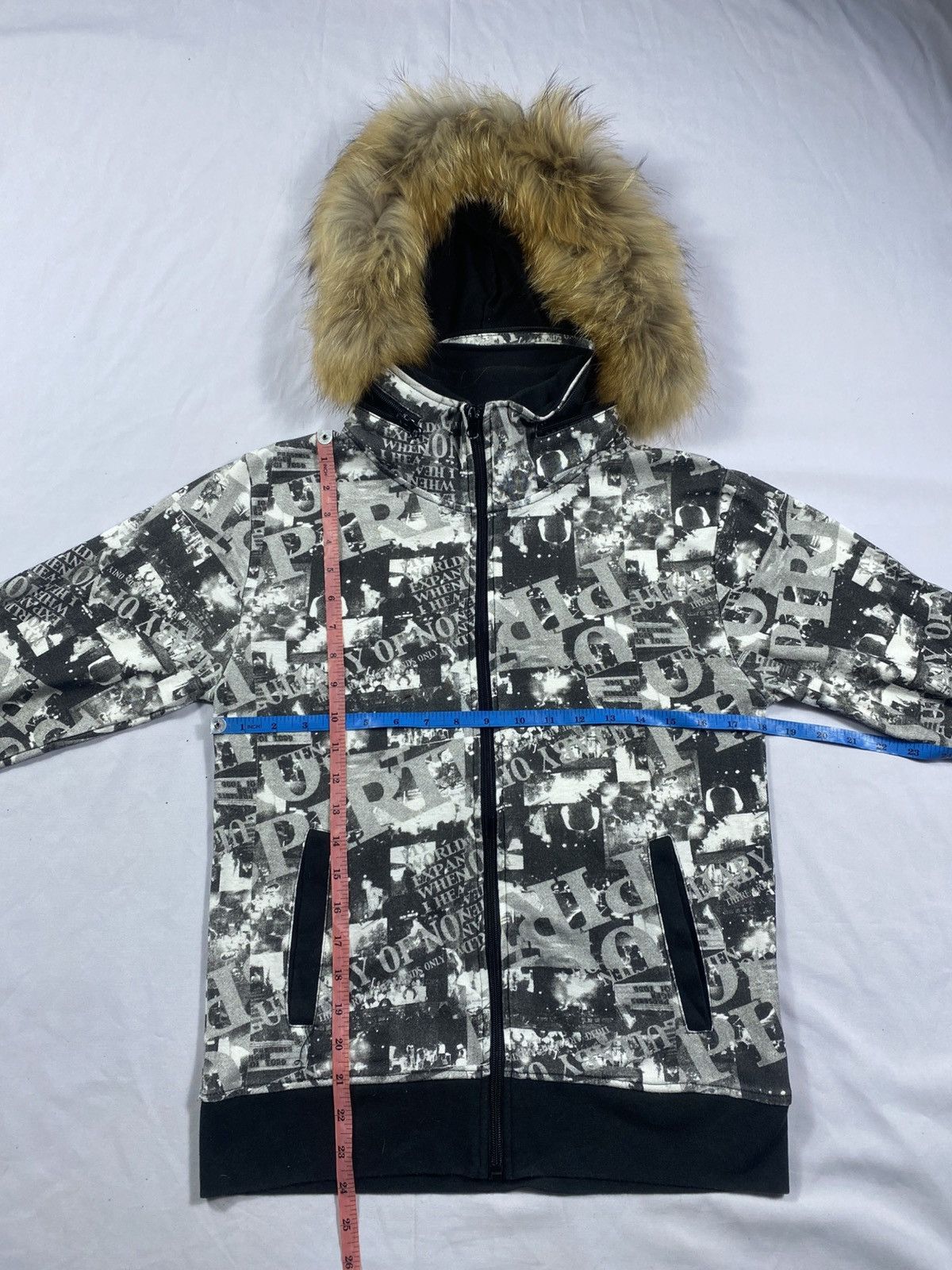 If Six Was Nine Crazy Japanese Fur full print Zip Hoodie Size US M / EU 48-50 / 2 - 9 Thumbnail