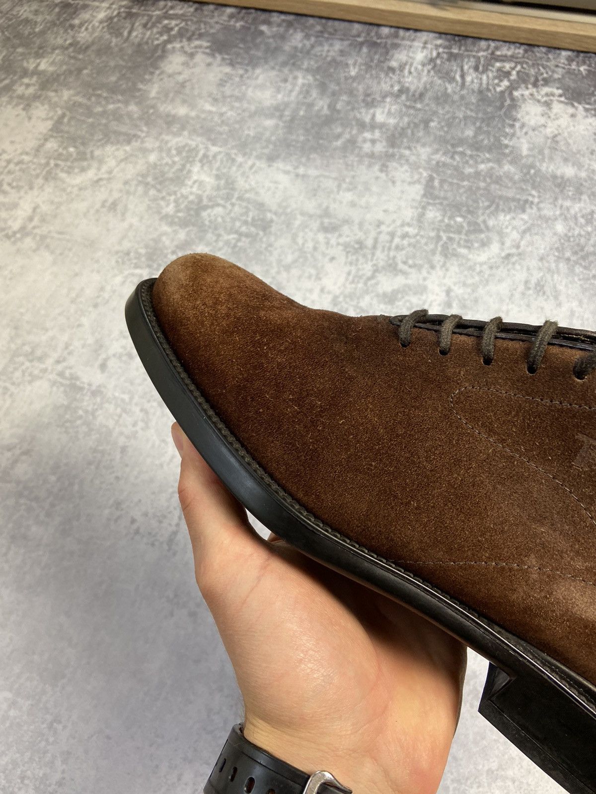 Tod’s 00s Vintage Y2K Leather Tom Ford Style Formal Shoes