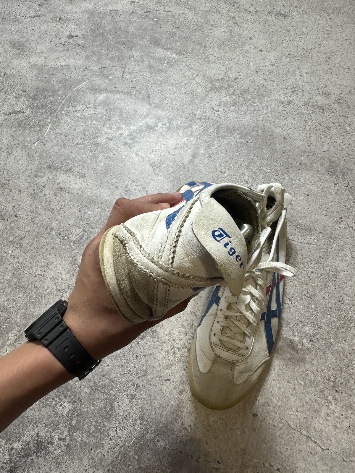Asics Asics Onitsuka Tiger Vintage Leather Shoes Size US 14 / EU 47 - 4 Thumbnail