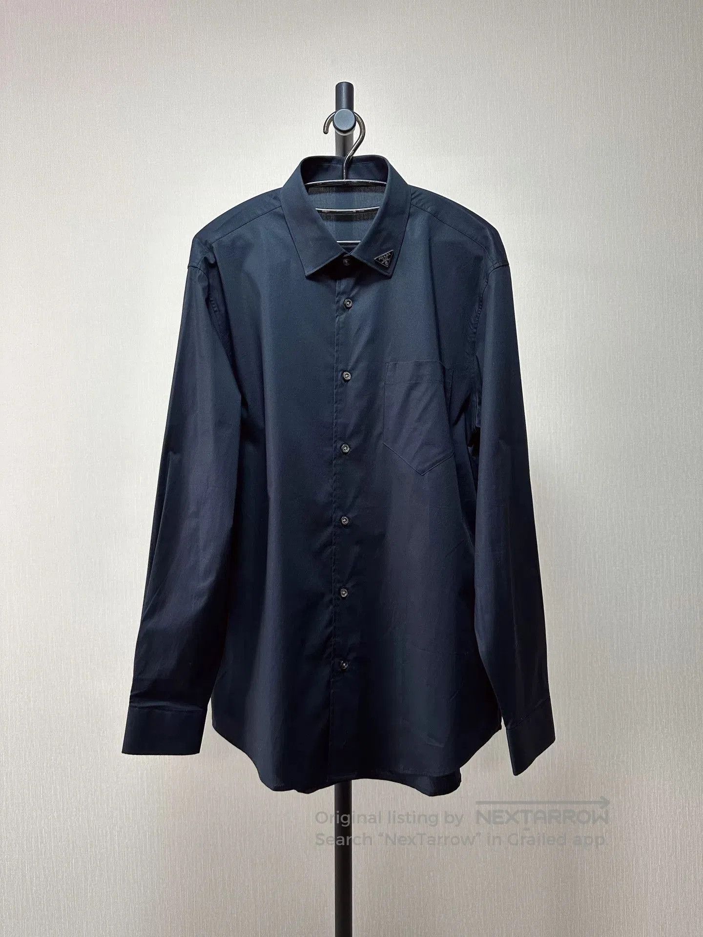 Prada PRADA Black Casual Shirt. Size US XL / EU 56 / 4 - 8 Thumbnail