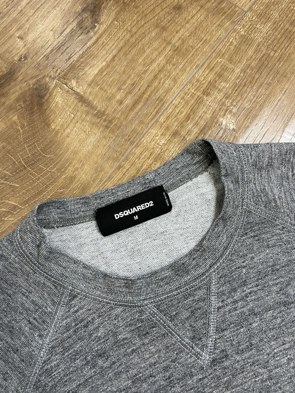 Dsquared2 × Vintage Vintage Y2K Japanese Style Dsquared2 Big Logo Sweatshirt Size US M / EU 48-50 / 2 - 4 Thumbnail