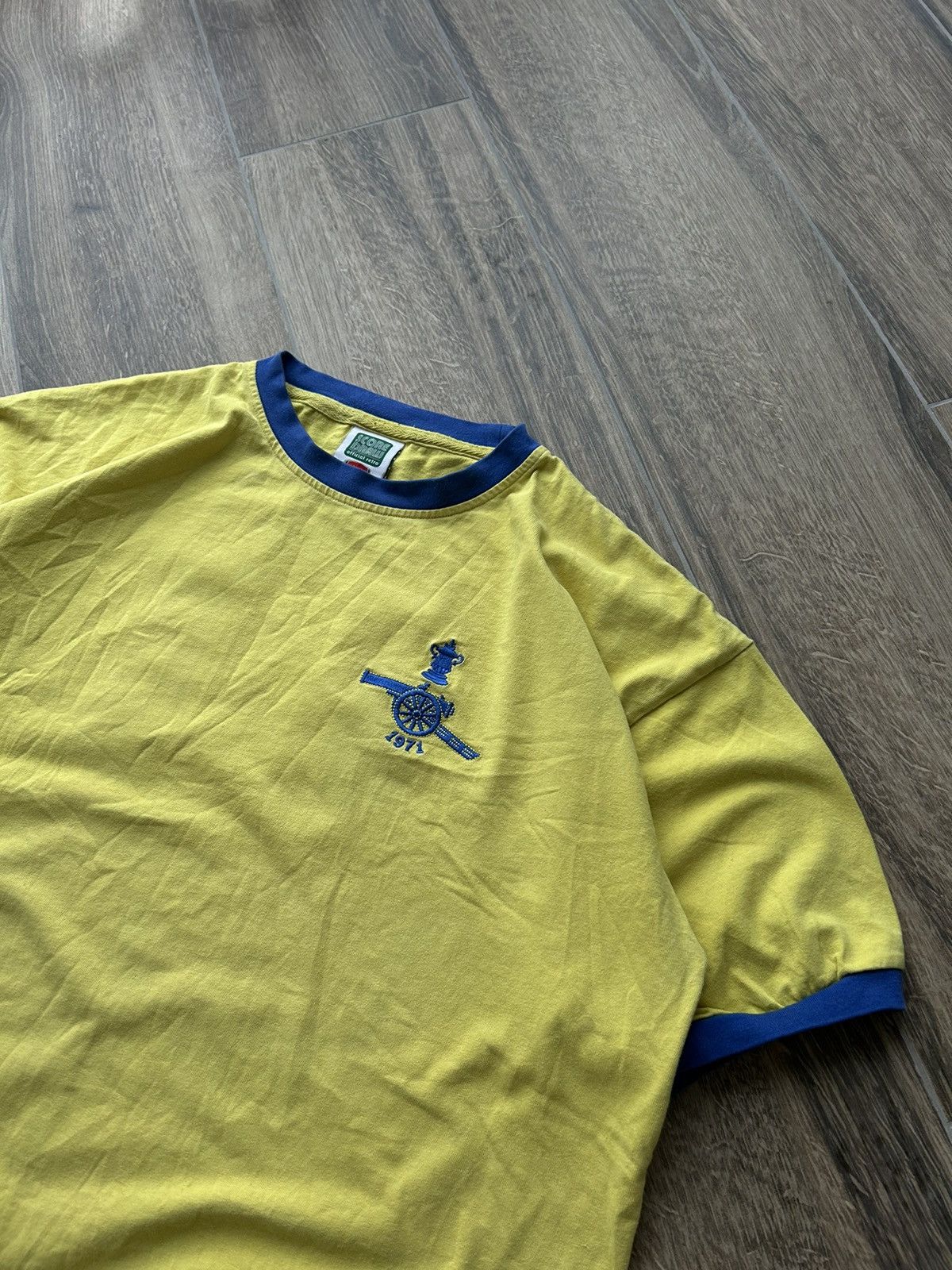 Vintage Vintage Arsenal 1971 score draw jersey mens rare Size US XL / EU 56 / 4 - 2 Thumbnail