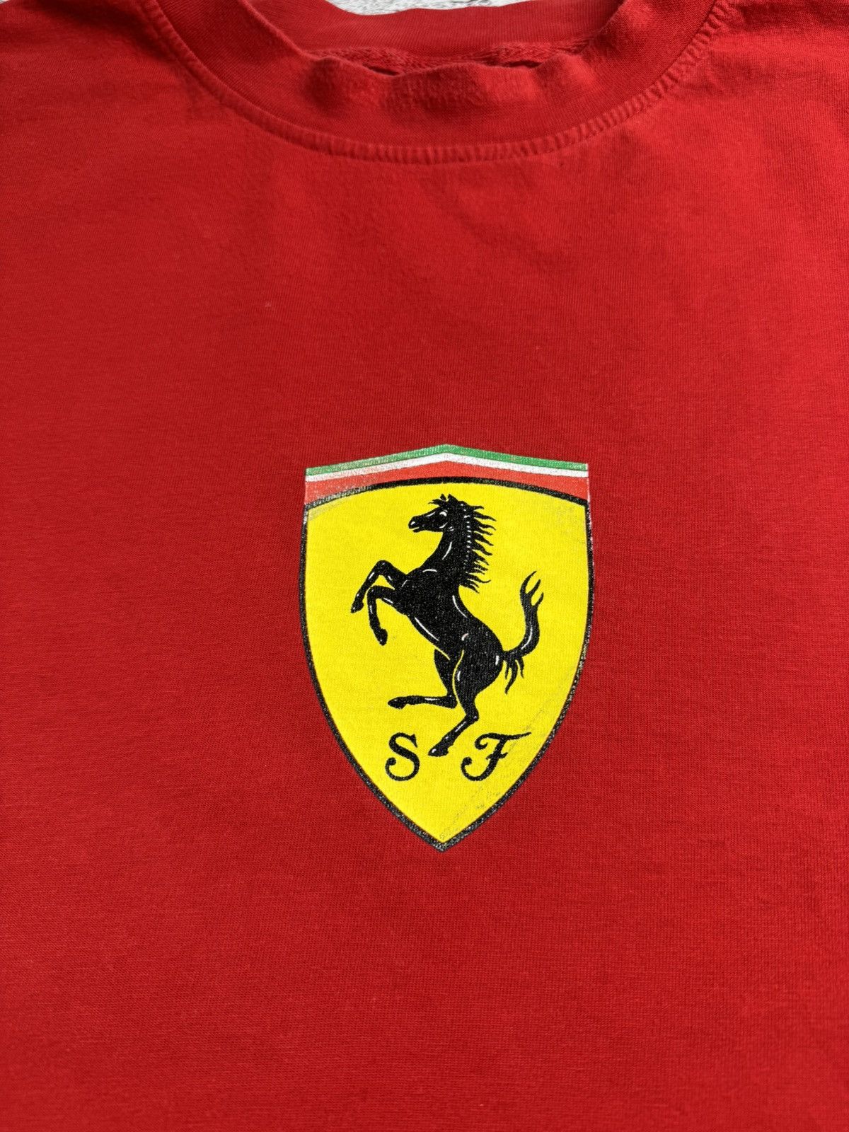 Ferrari RACING FERRARI FORMULA 1 2002 00s MOTO RED MICHAEL SCHUMACHER T SHIRT JERSEY TEE Size US XL / EU 56 / 4 - 7 Thumbnail