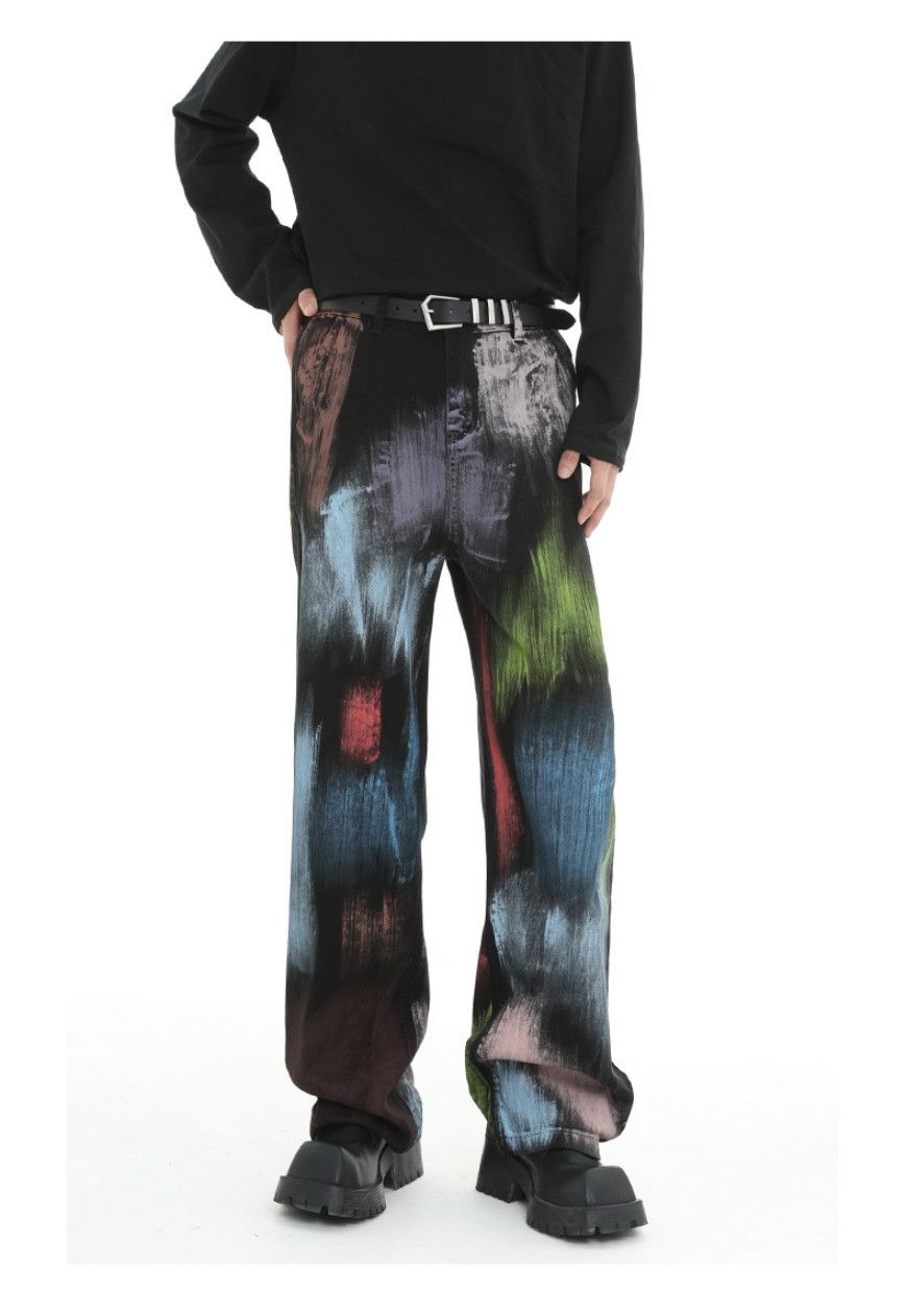 Other Unisex Painted Graffiti Jeans Size US 30 / EU 46 - 10 Thumbnail