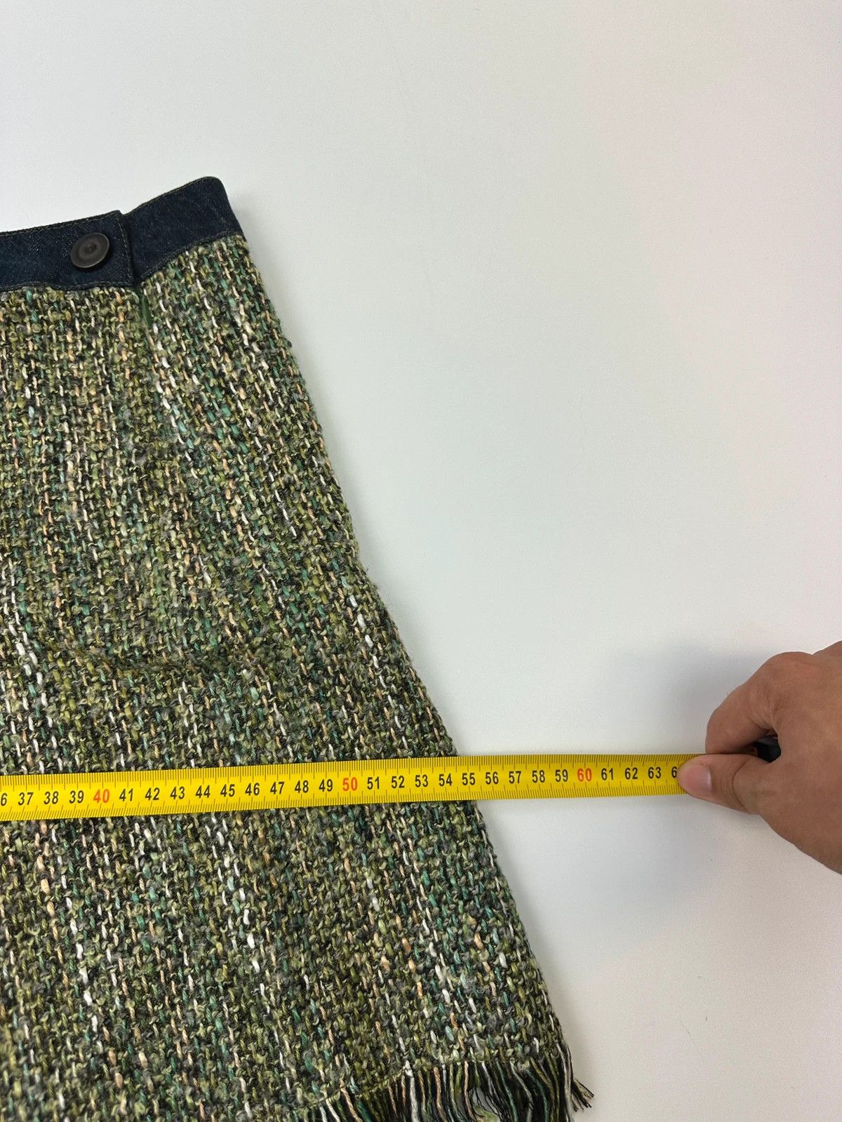 HUTCH Dawn Color Block Wrap Skirt