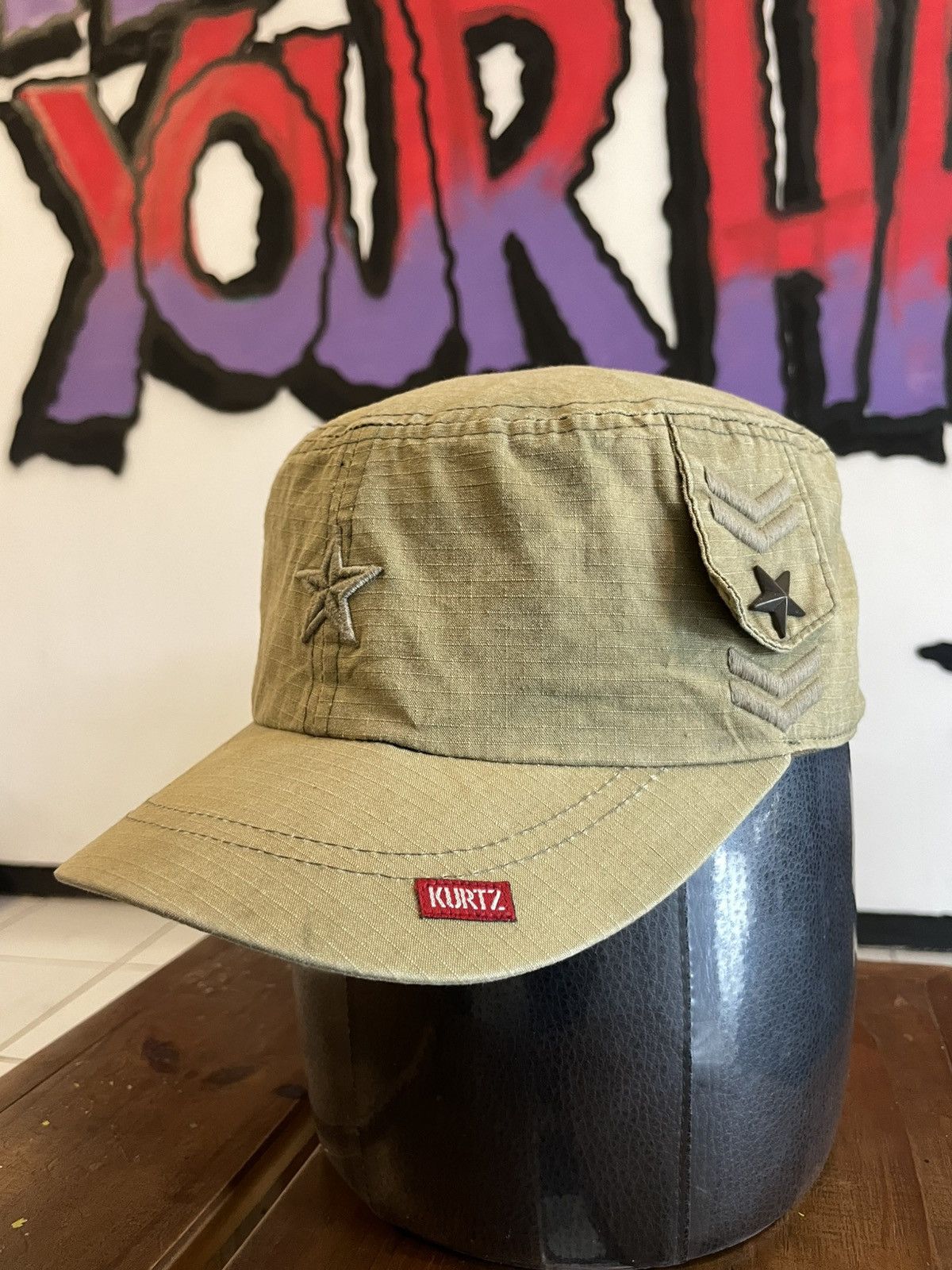 Japanese Brand × Vintage Vintage KURTZ Patrol Hat Size ONE SIZE - 1 Thumbnail