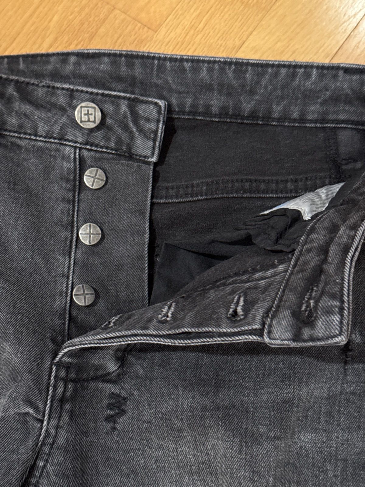 Ksubi Ksubi Chitch Right Time Black Denim Size US 30 / EU 46 - 3 Thumbnail